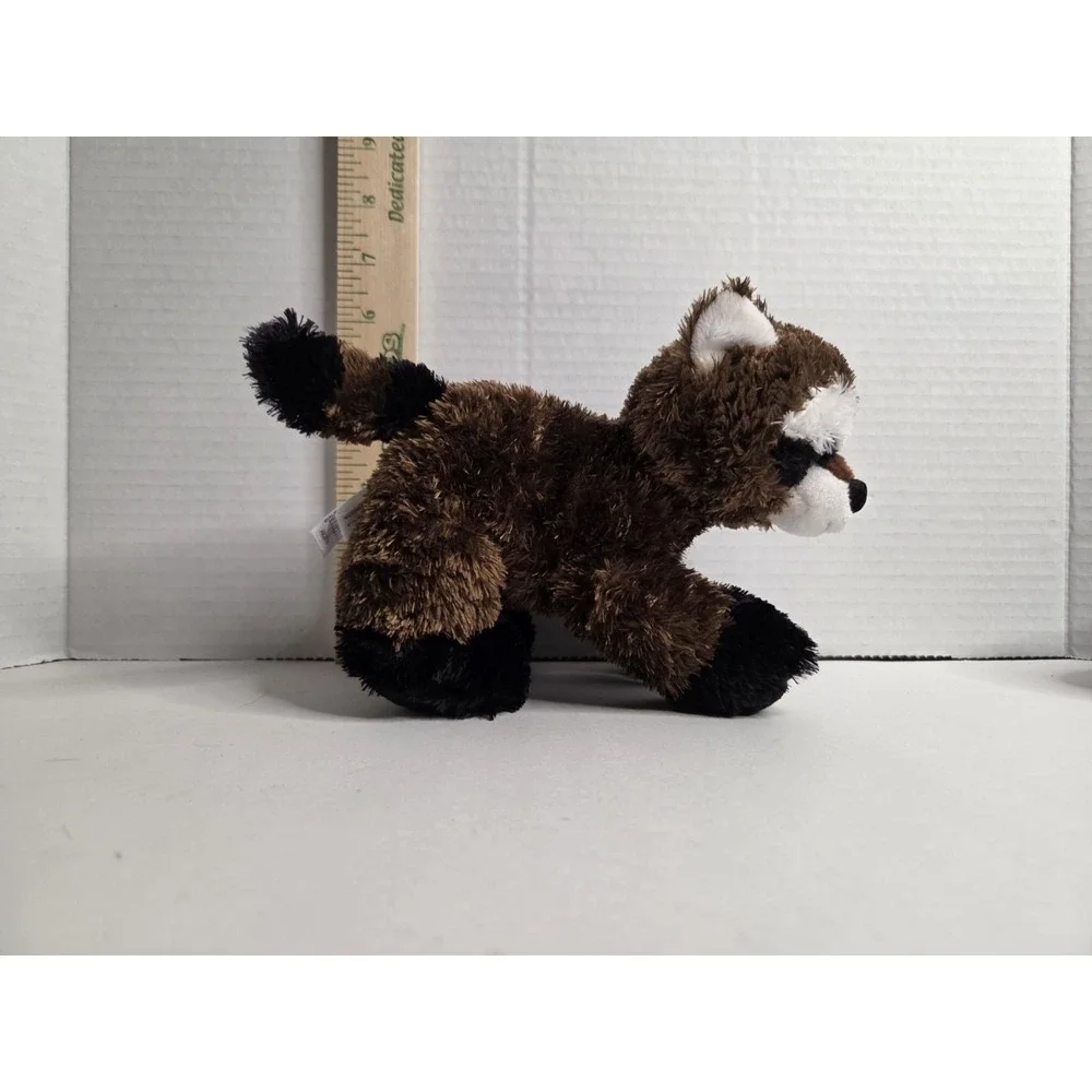 Aurora Brown Raccoon Plush 6 Inch 2018 Stuffed Animal Toy